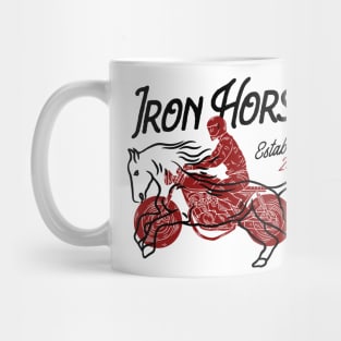 Iron Horse (white) Mug